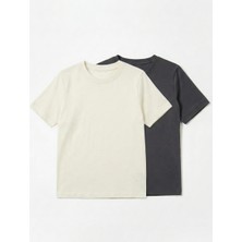 Maternel 2'li Yumuşak Dokulu Emzirme Tişörtü