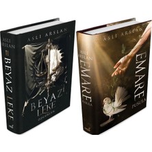 İndigo Kitap Beyaz Leke 2 Özgürlük Ciltli ve Emare Pusula Ciltli (Aslı Arslan) 2'li Set