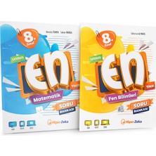 Hiper Zeka |  8. Sınıf Lgs Matematik + Fen Bilimleri Soru Bankası Seti – En Yakın Serisi Yeni Nesil Sorular | Ortaokul Lgs Hazırlık Kitapları