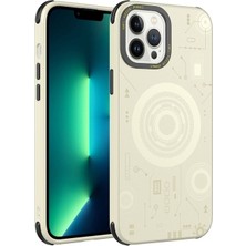 Apple iPhone 13 Pro Uyumlu Kılıf Zore Wireless Şarj Özellikli Desenli Hot Kapak
