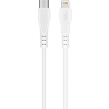 Avcı Teknoloji Market Type-C Lightning Şarj Kablosu 20W Hızlı Şarj iPhone Data ve Şarj Kablosu