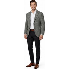 Suitmen Erkek Tek Spor Ceket 4 Drop Çift Yırtmaçlı Mevsimlik BGL-ST05331
