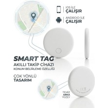 Smart Tag - Akıllı Takip Cihazı Ios & Android Uyumlu Gps Anlık Izleme