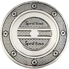 Universal Tofaş Sport Yakıt Depo Kapağı Alüminyum Sticker Etiket 14.5cm SPRT15