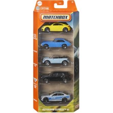 Matchbox Metal Beşli Araba Seti Autobahn Express VI C1817-JBX19