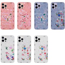 Apple iPhone 13 Pro Uyumlu Kılıf Desenli Sert Silikon Zore Mumila Kapak