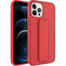 Apple iPhone 12 Pro Max Uyumlu Kılıf Zore Qstand Kapak