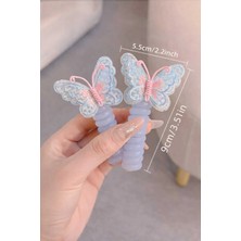 Nati Co Kelebek Detaylı Spiral Saç Tokası ( 2'li )