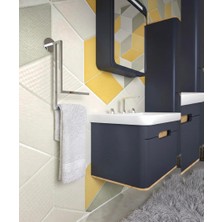 Lara Design Krom Banyo Havluluğu Duvara Monte Havluluk