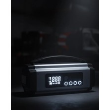 Najmaddin Dijital Göstergeli Akü Takviye Cihazı Lastik Şişirme Powerbank ve LED Işık Özellikli