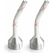 Suncar Detay Temizlik Tabancası Tornador Aleminyum Kıvrık Uç 2 Adet