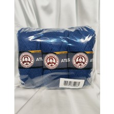 Ören Bayan Atlas Kot Mavisi El Örgü Ipi (3 Adet) - Renk: 150