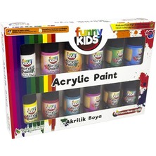 Funny Kids Akrilik Boya Seti 12X20ML
