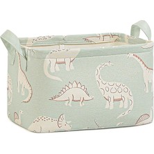 Home Textile Çocuk Odası Dinozor Sepet 30 x 21 x 18 cm