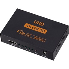 4 Port UHD 4K HDMI Switch Ekran Monitör Splitter Çoklayıcı Çoğaltıcı
