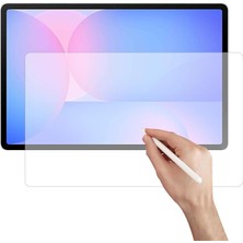 Samsung Galaxy Tab S10 Fe Plus Tablet ile Uyumlu Tablet Paper Like Pencil Destekli Kağıt Hissi Veren Mat Ekran Koruyucu - AL3289