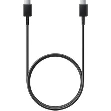 Uyumlu USB Type-C - USB Type-C Kablo Type C Kablo Siyah