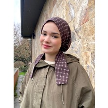 Anatölye Kahverengi Soft Eşarp Bone - Kaymaz Terletmez (Kaymayan)