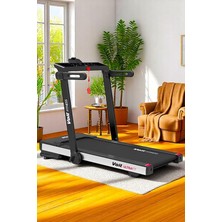 Otomatik Eğimli Koşu Bandı, 16KM Hız, Bluetooth Bağlantılı, 120KG Kapasite