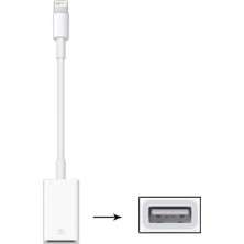 Lightning iPhone iPad To USB Kamera Adaptörü - Lightning To USB Beyaz - AL2470