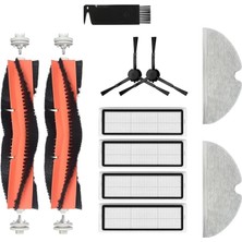 Mop Pro 23D Kameralı Xiaomi Uyumlu Yedek Fırça Hepa Filtre Mop Seti-11 Parça, Robotyedek, RENK13