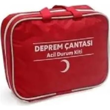 Deprem Çantası, 60 Çeşit Ürün, 102 Parça Malzeme, Acil Durum Kiti