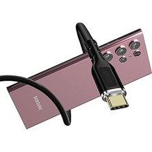 BL67 Pd 100W Type-C To Type-C 5.0A 1.2m Data ve Şarj Kablosu (Siyah)