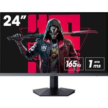 Monitör 24E3 23.8ınç, 165Hz, Fhd, 1080P(1920*1080), 1ms, Ips, Adaptive Sync, Monitörler,gaming, HDMI 1.4*2, Dp 1.2*1, Eğilmek：-5~15°, Yukarı ve Aşağı, Görme Açısı 178°, VESA，75*75MM, Siyah