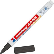 4085 Tebeşir Kalemi - Siyah - 1 Tebeşir Kalemi - 1-2 mm Yuvarlak Uçlu