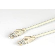 4603 CAT5E RJ45 Ethernet Patch Internet Modem Kablosu 50CM, Beyaz