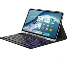 Huawei Matepad 11 2021 Bluetooth Klavyeli Kalem Koymalı Standlı Kılıf - Bkk8