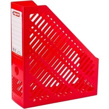 BP198-25 Plastik Kutu Klasör (Magazinlik), Kırmızı