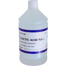 Gündüz Kimya %5 Asetik Asit Solüsyonu | 5% Acetic Acid Solution | Yüksek Saflık