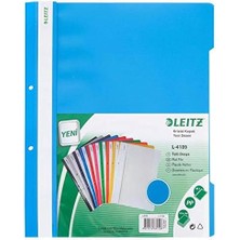 Telli Dosya Plastik Mavi 50'li L-4189