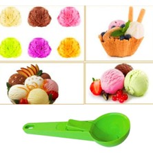 By Nevser® Pratik Mandallı Plastik Dondurma Servis Sunum Kepçesi Kaşığı