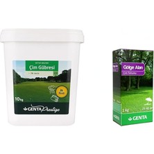 Gölge Alan Çim Tohumu - Prestige Ilk Tesis Çim Gübresi 10 kg - 40 M2 Alan