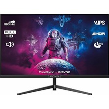 OV27MNT202G Oyun Monitörü 1280 x 1024 Çözünürlük, 180 Hz Yenileme Hızı ve Adaptive Senkronizasyon