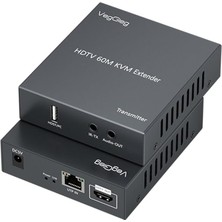 1080P Full Hd 60Hz HDMI Kvm Extender 60 Metre CAT5E/6 HDMI Menzil Genişletici Uzatıcı