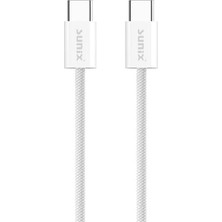 60W Hızlı Şarj Usb-C Örgülü Data ve Şarj Kablosu IP10