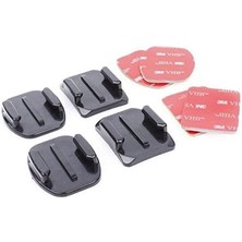 Kamera 2 Düz 2 Oval Yapışkanlı Aparat