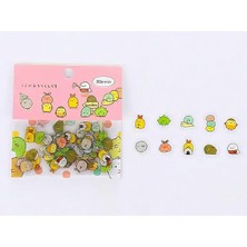 Sevimli Kawaii Temalı 80 Adet Sticker Seti • Bullet Journal