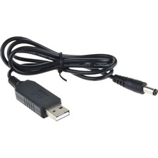 To 12V Kablolu Voltaj Yükseltici USB 700MA Adaptör Soket Modem