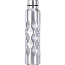 Gri 1000 ml Sporcu Matara Suluk (Sıcak-Soğuk Tutmaz) CIN338
