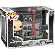 Nita Toys Pop Town Deluxe: The Addams Family Home - Uncle Fester & Addams Family Mansion Figür