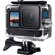 60 M Su Geçirmez Gövde, Gopro Hero 12/hero 11/hero 10/hero 9 Black ile Uyumlu, Su Altı Dalış Aksesuarı, Go Pro Hero 12, 11, 10, 9 Aksiyon Kameraları Için