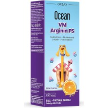 Vm Arginin Ps 150 ml Ballı Portakal Aromalı Şurup