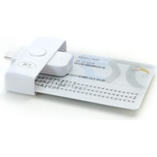 ACR39U-NF Iı Usb-C Pocketmate Kart Okuyucu, Eıd Akıllı Kart Kompakt Tip-C, Beyaz