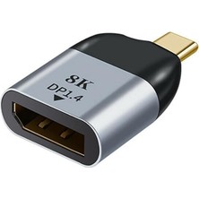 Type-C To Displayport Çevirici USB C Macbook Uyumlu Adaptör Notebook Uyumlu Dönüştürücü S1721