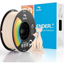 Resmi 3D Yazıcı Filament Ender Pla Pro Filament, Pla+ 3D Baskı Filamenti, Dayanıklı ve Dayanıklı, Boyutsal Doğruluk +/-0,02 Mm, 1,04 Kg/makara (Ep+-Bej, Ender Pla Pro-1kg)
