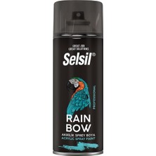 Rainbow 400 ml Sprey Boya Siyah Mat